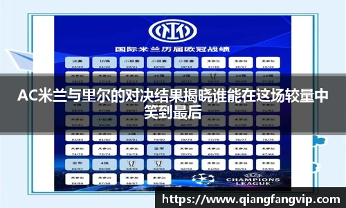 AC米兰与里尔的对决结果揭晓谁能在这场较量中笑到最后